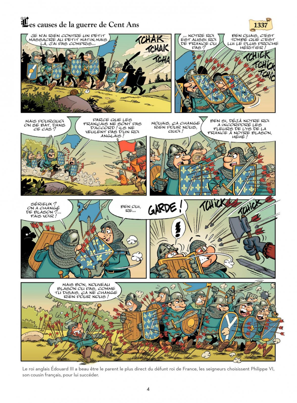 Guerre de Cent Ans (La) 1 - Extrait 1