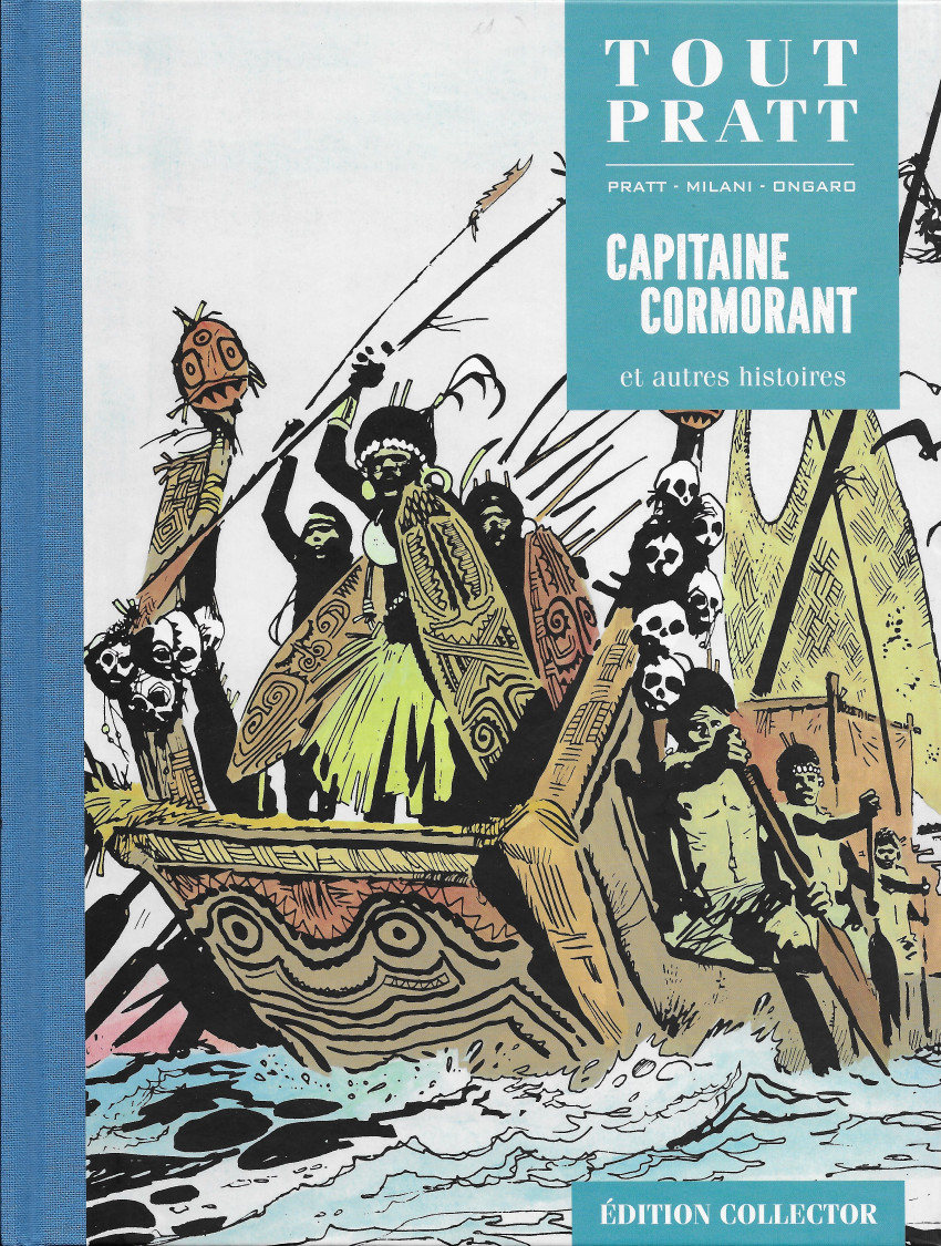 Capitaine Cormorant et autres histoires - Série Tout Pratt par Mino Milani et Hugo Pratt - Couverture