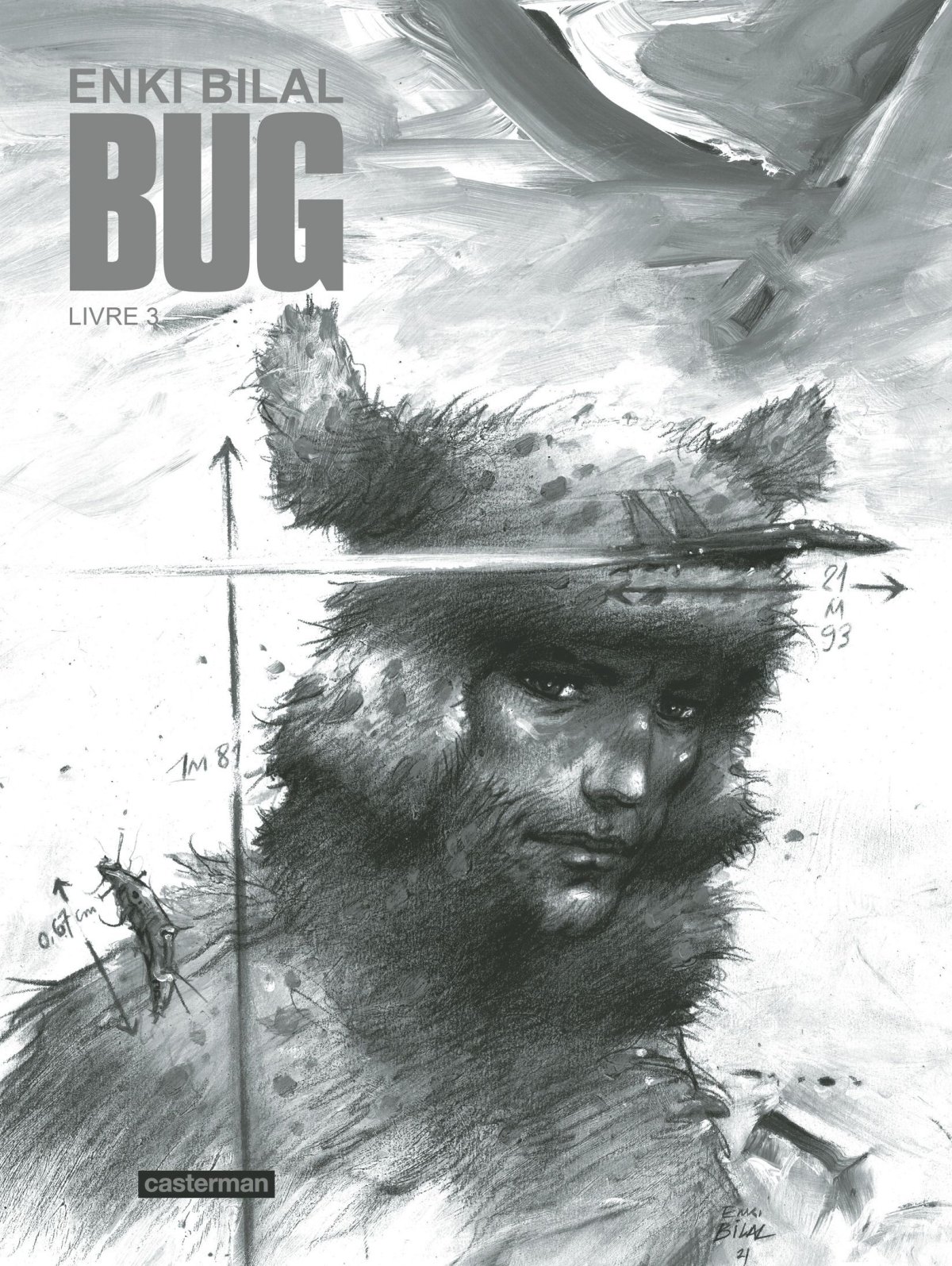Bug Livre 3 - Série Bug par Enki Bilal - Couverture