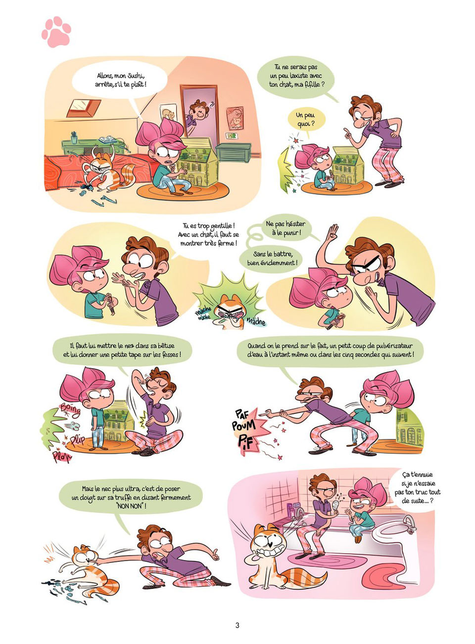 Cath et son chat 2 - Extrait 1