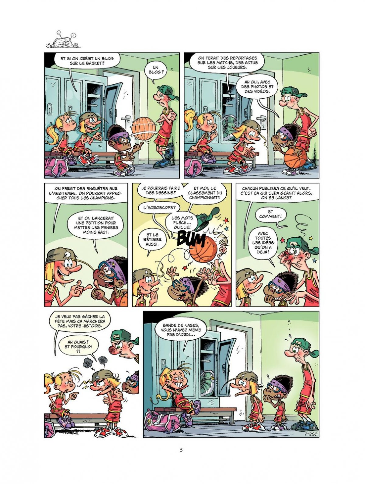 Basket Dunk 7 - Extrait 1