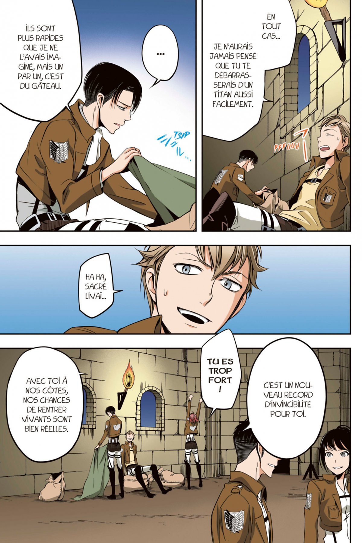 Attaque des Titans - Birth of Livaï Edition Couleur (L') 2 - Extrait 1