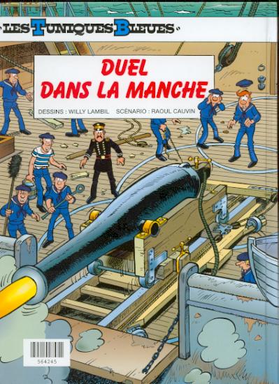 Duel dans la Manche - Série Tuniques Bleues (Les) - 9782744137075
