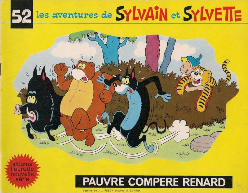 Pauvre compère Renard - Série Sylvain et Sylvette