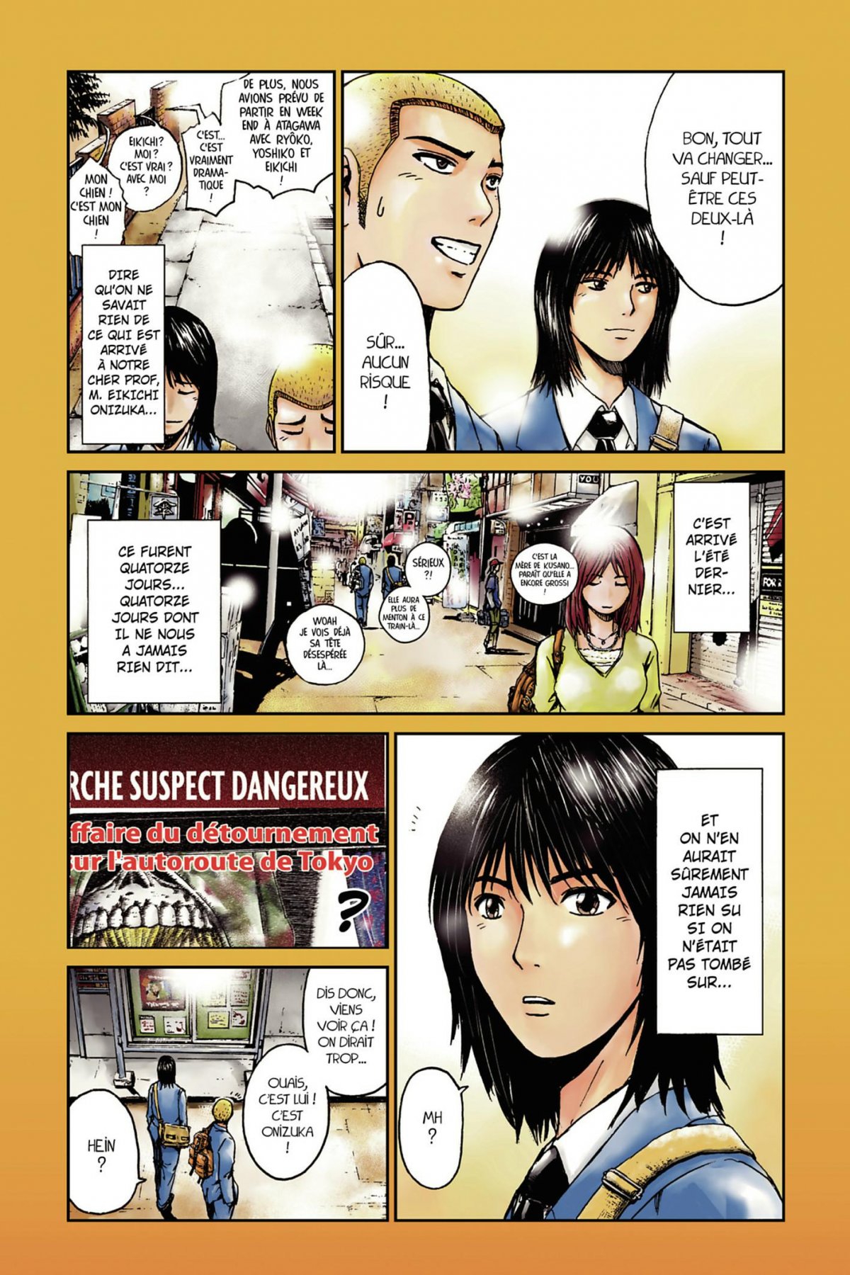 GTO Shonan 14 days 1 - Extrait 1