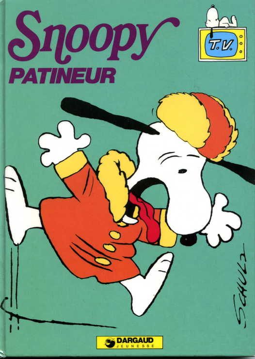 Snoopy Patineur