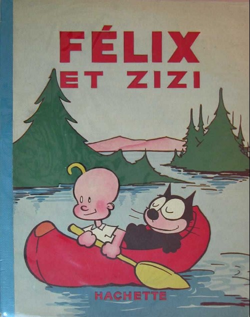 Félix et Zizi - Série Félix le chat (Hachette) par Pat Sullivan - Couverture