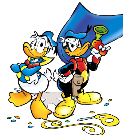 Fantomiald/Donald : deux anniversaires, un personnage