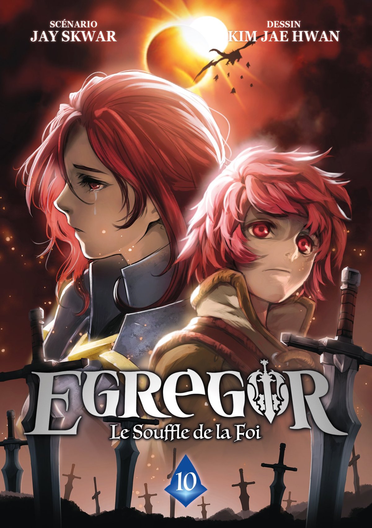 Egregor : Le Souffle de la Foi 10 - Série Egregor : Le Souffle de la Foi par Jay Skwar et Jae-hwan Kim - Couverture