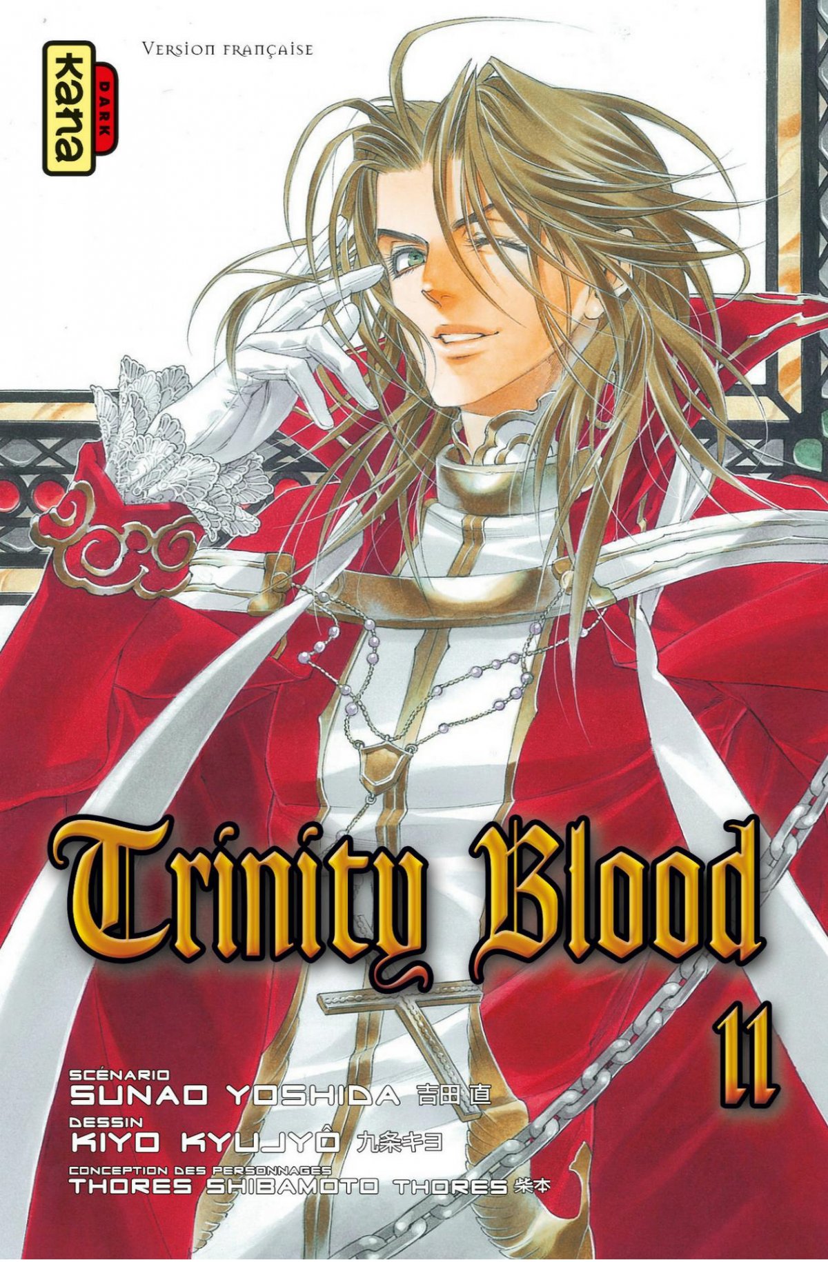 Trinity Blood 11 - Série Trinity Blood par Sunao Yoshida et Kiyo Kyujo - Couverture