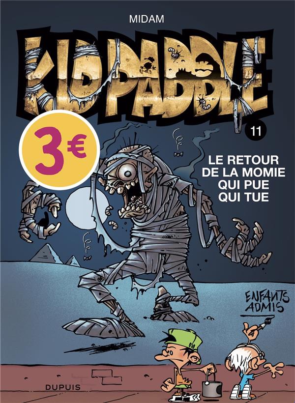 Retour de la momie qui pue qui tue (Le) - Série Kid Paddle - 9791034765706