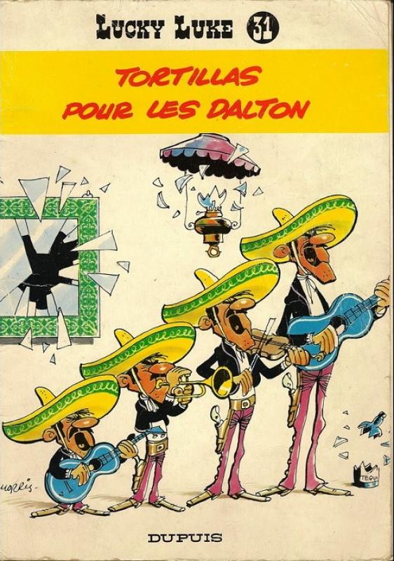 Tortillas pour les Dalton - Série Lucky Luke - 9782800101705