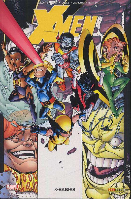 X-Babies - Série X-Men par Ruben Diaz, Chris Claremont, Bob Wiacek, Juvaun J. Kirby et Arthur Adams - Couverture