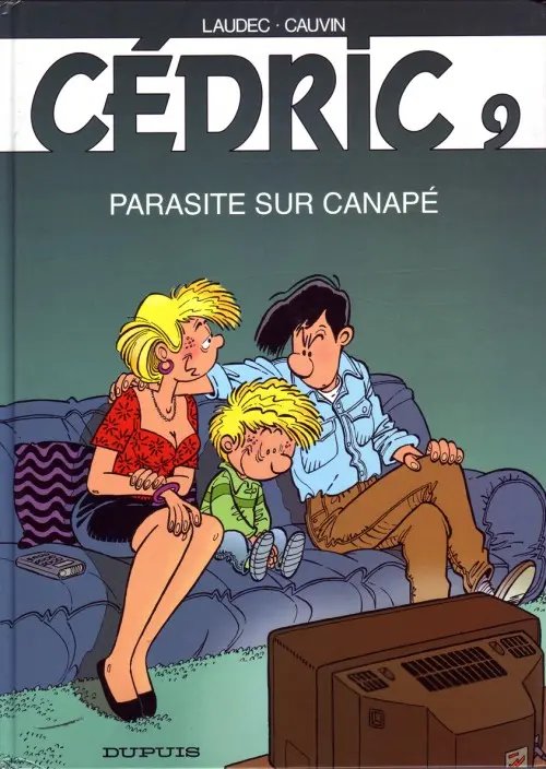 Parasite sur canapé - Série Cédric - 9782800122281