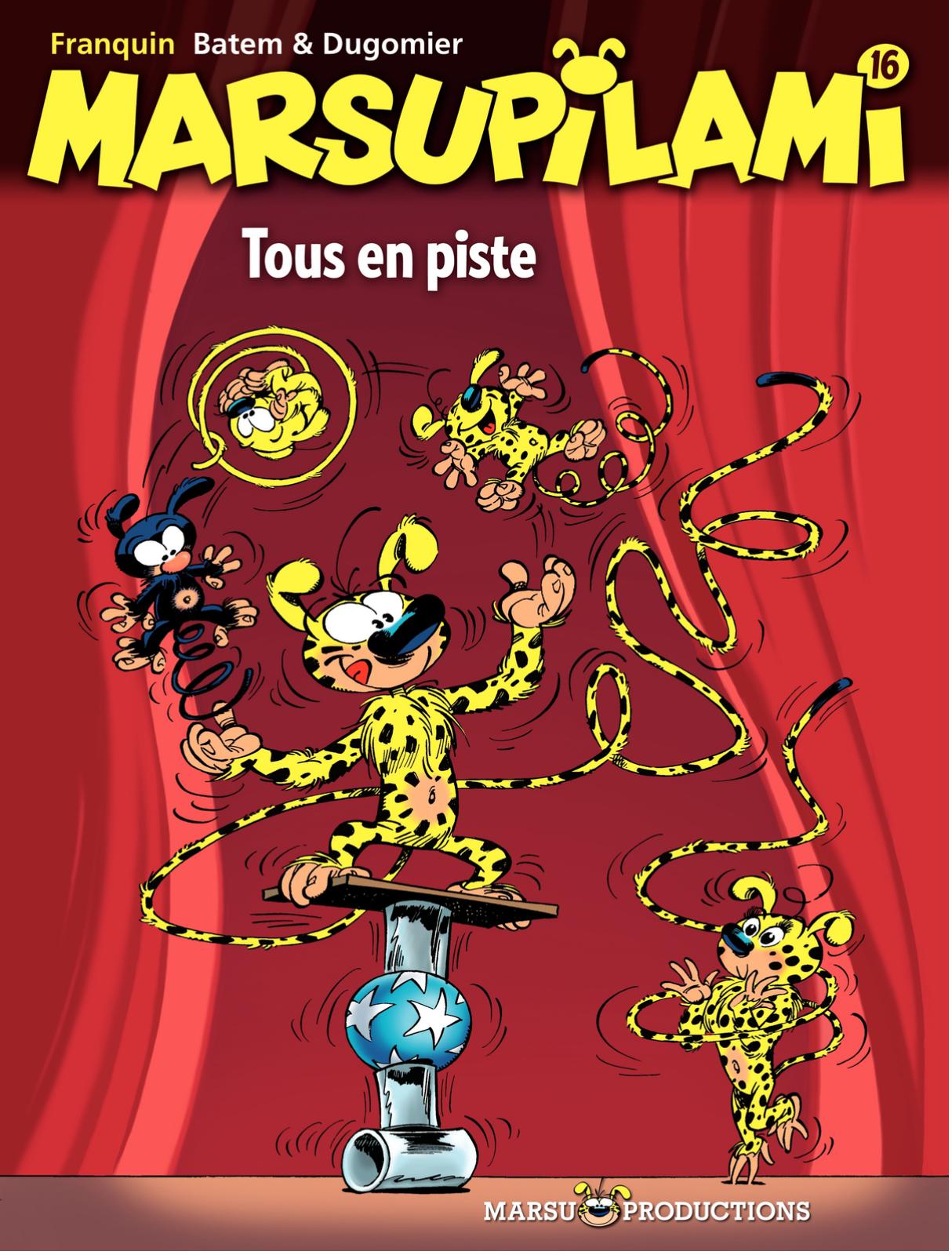 Tous en piste - Série Marsupilami - 9782800161297