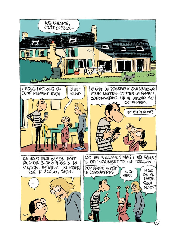 C'est la guerre - Journal d'une famille confinée - Extrait 1