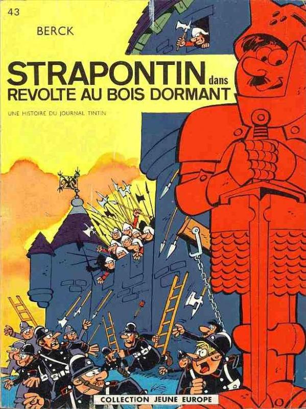 Révolte au bois dormant - Série Strapontin par René Goscinny et Berck - Couverture