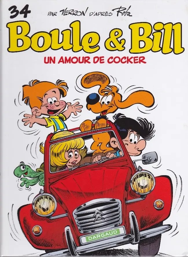 Amour de cocker (Un) - Série Boule & Bill - 9782505019305