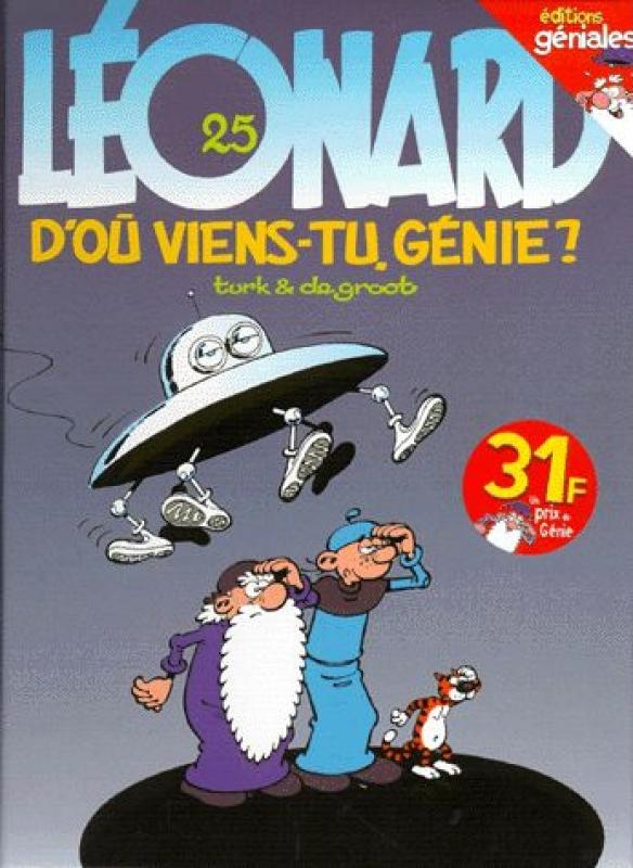 Où viens-tu, génie ? (D') - Série Léonard - 9782884250221