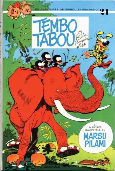 Tembo Tabou - Série Spirou et Fantasio - 9782800103518