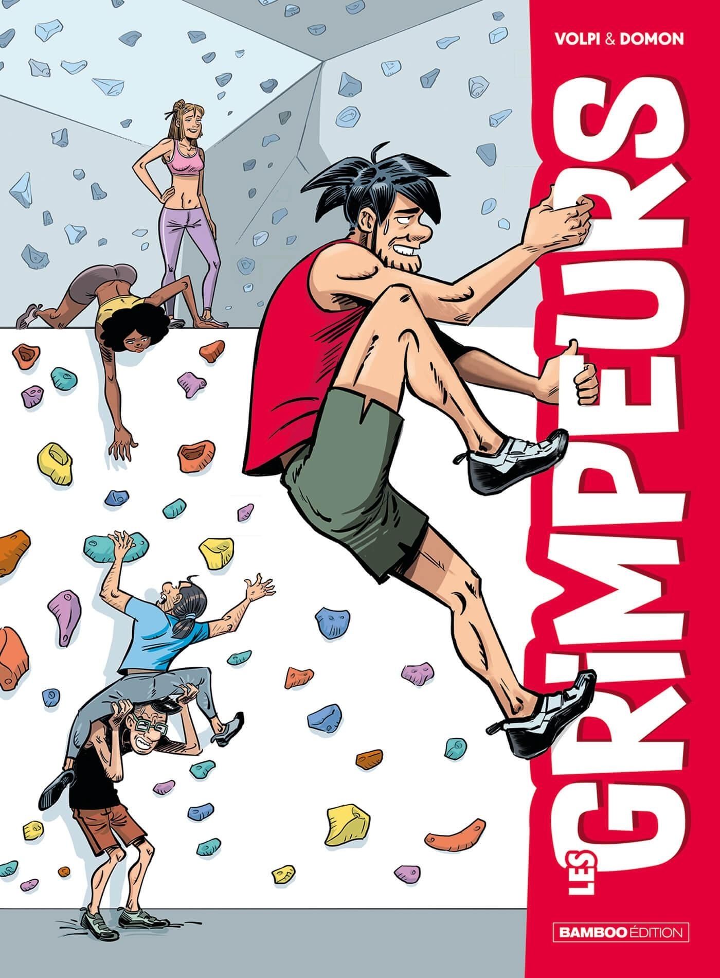 Grimpeurs (Les) par David Volpi et Jack Domon - Couverture