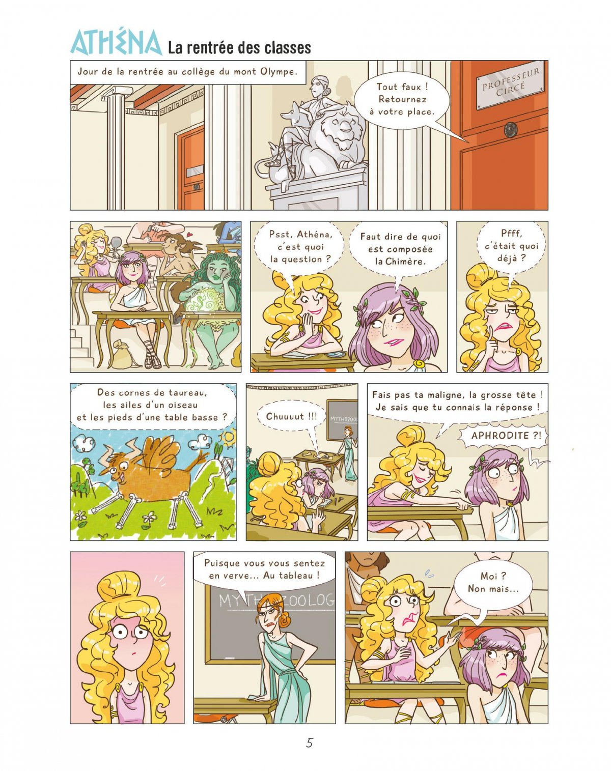 A l'école du Mont Olympe - Extrait 1