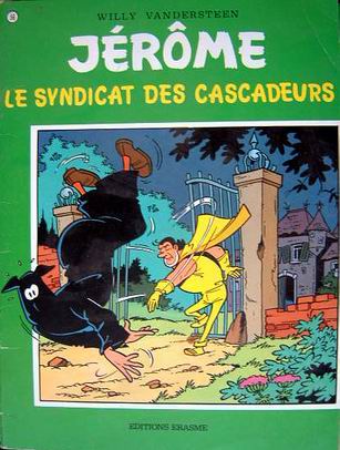Syndicat des cascadeurs (Le) - Série Jérôme par Willy Vandersteen - Couverture