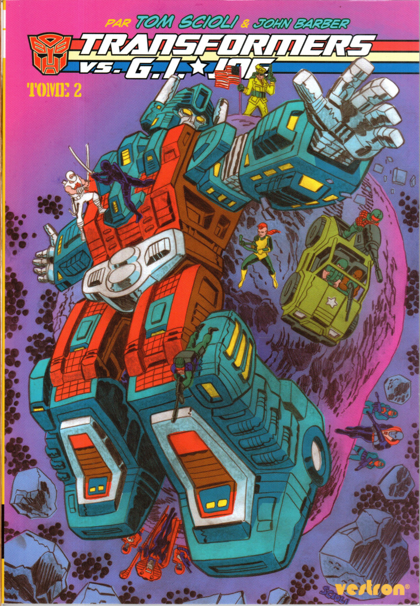 Transformers vs. G.I. Joe par Tom Scioli 2