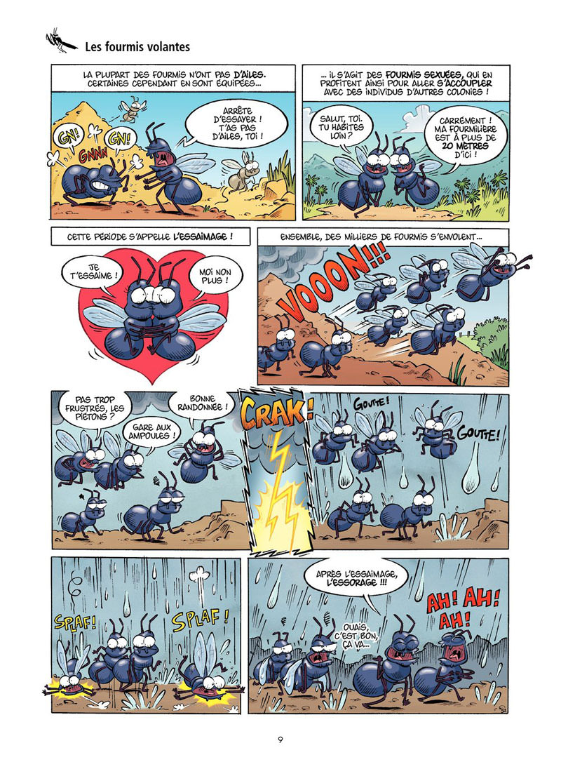 Insectes en BD (Les) 2 - Extrait 1