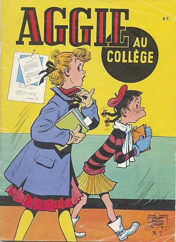 Aggie au collège - Série Aggie par Hal Rasmusson - Couverture