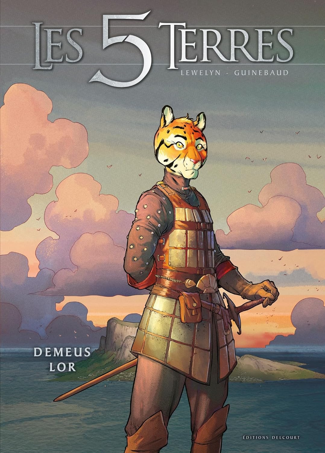 Demeus Lor - Série 5 Terres (Les) par Lewelyn, Sylvain Guinebaud et Didier Poli - Couverture
