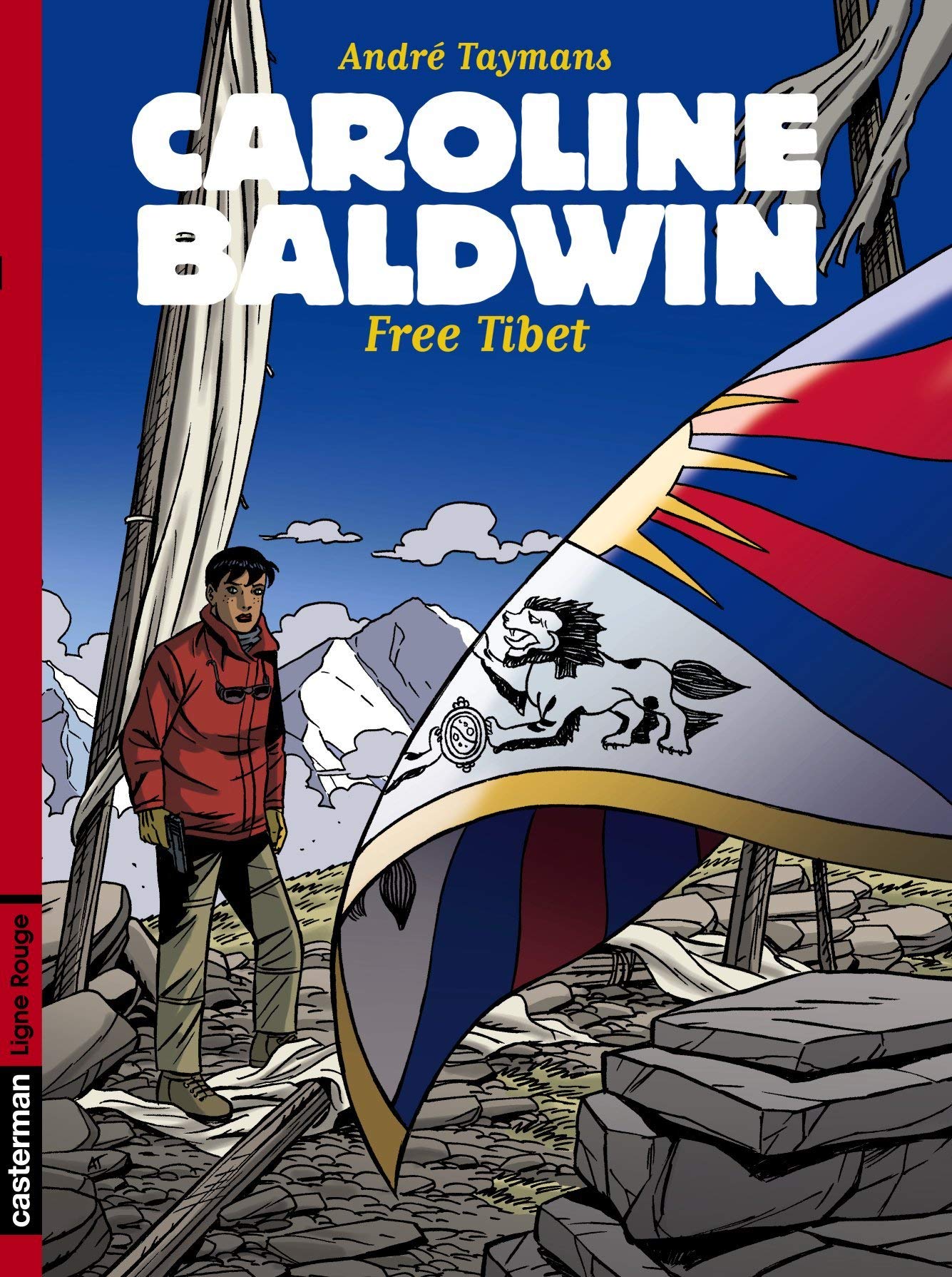 Free Tibet - Série Caroline Baldwin par André Taymans - Couverture