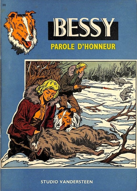 Parole d'honneur - Série Bessy par Willy Vandersteen - Couverture