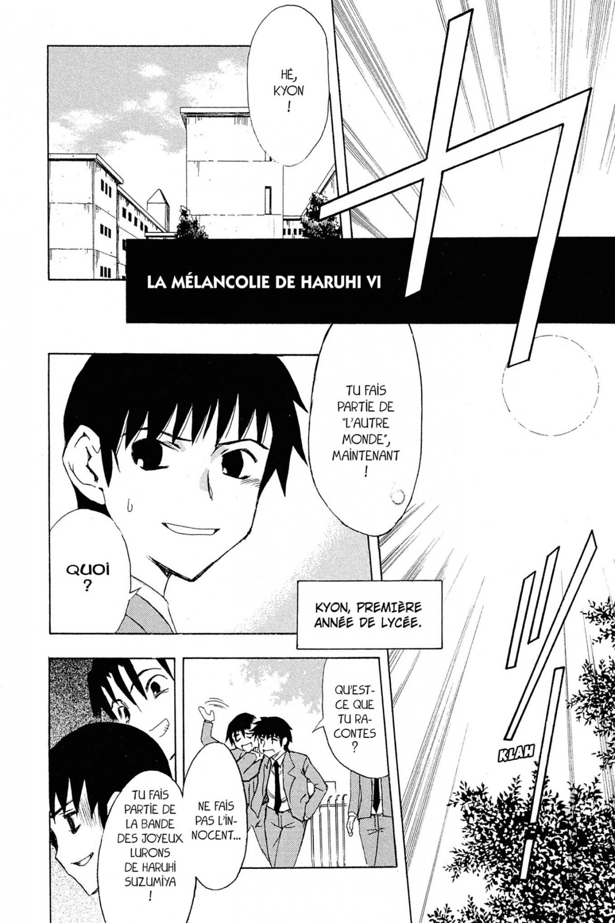 Mélancolie de Haruhi (La) 2 - Extrait 1