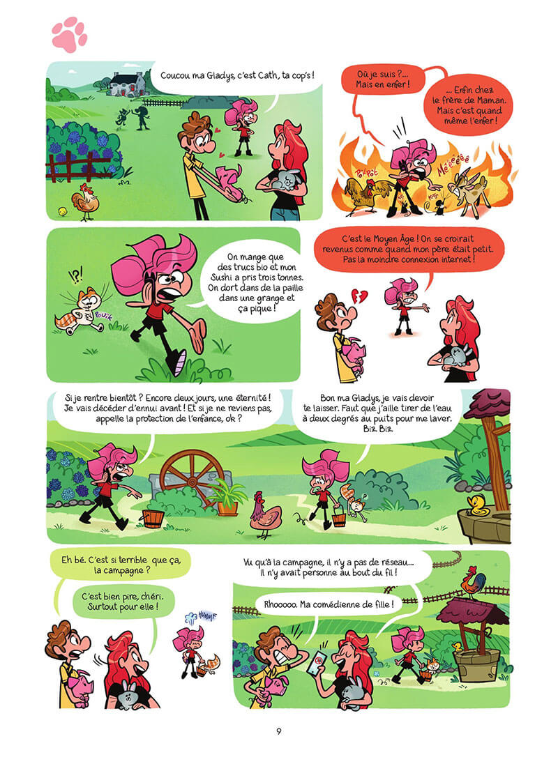 Cath et son chat 9 - Extrait 1