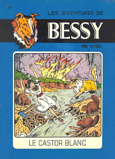 Le castor blanc - Série Bessy par Willy Vandersteen - Couverture