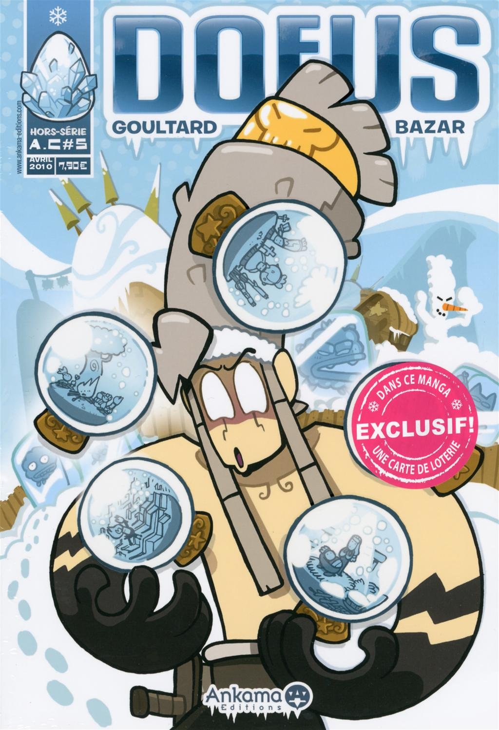 Goultard Bazar - Série DOFUS par Tot et Ancestral Z - Couverture