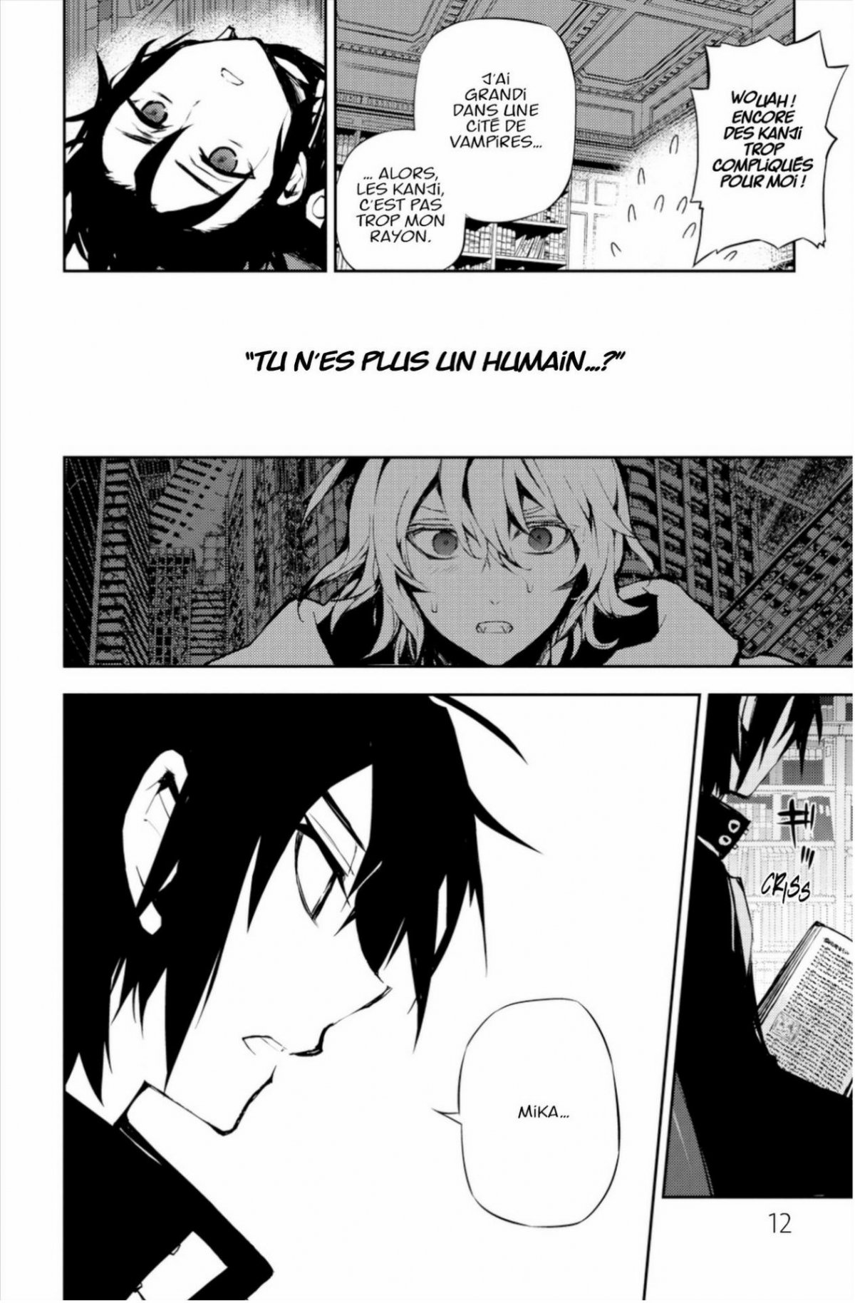 Seraph of the end 5 - Extrait 1