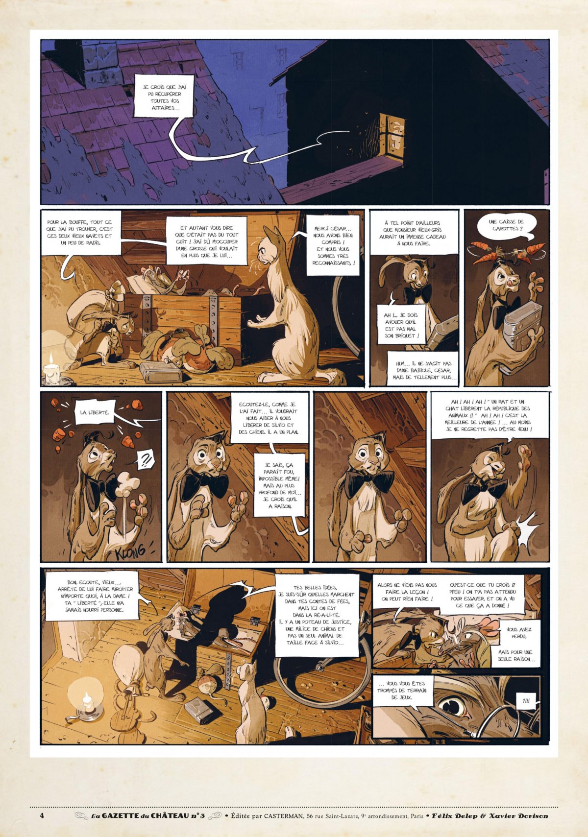 Château des animaux (Le) - Gazette 3 - Extrait 1