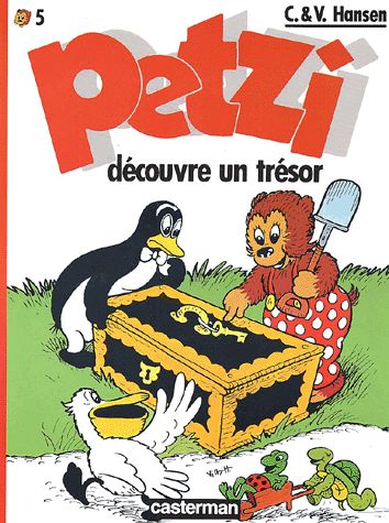 Petzi découvre un trésor - Série Petzi - 9782203325050