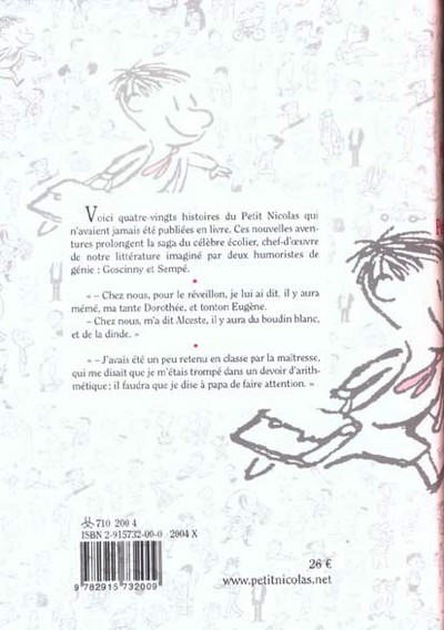 Histoires inédites du petit Nicolas - Extrait 1
