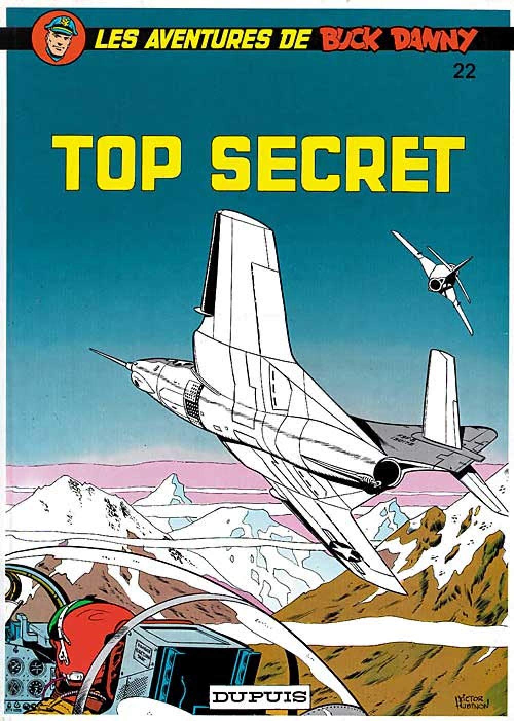 Top Secret - Série Buck Danny par Jean-Michel Charlier et Victor Hubinon - Couverture