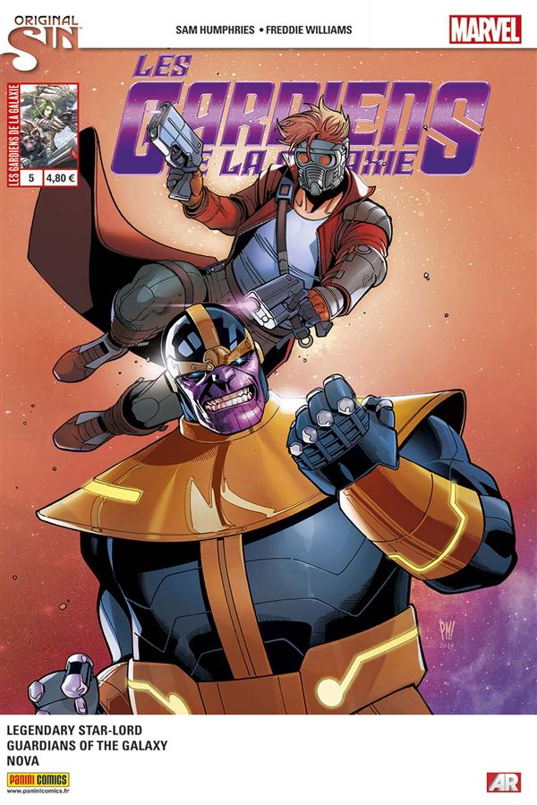 Sans queue ni tête - Série Gardiens de la Galaxie (Les) par Gerry Duggan, Sam Humphries, Skottie Young, Brian Michael Bendis, Terry Pallot, Mark Morales, Valerio Schiti, Mark Farmer, Ed Mcguinness, Freddie Williams II et David Baldeon - Couverture