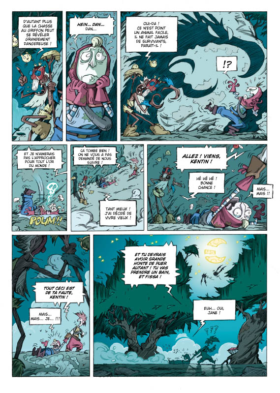 Griffes du griffon (Dans les) - Extrait 1