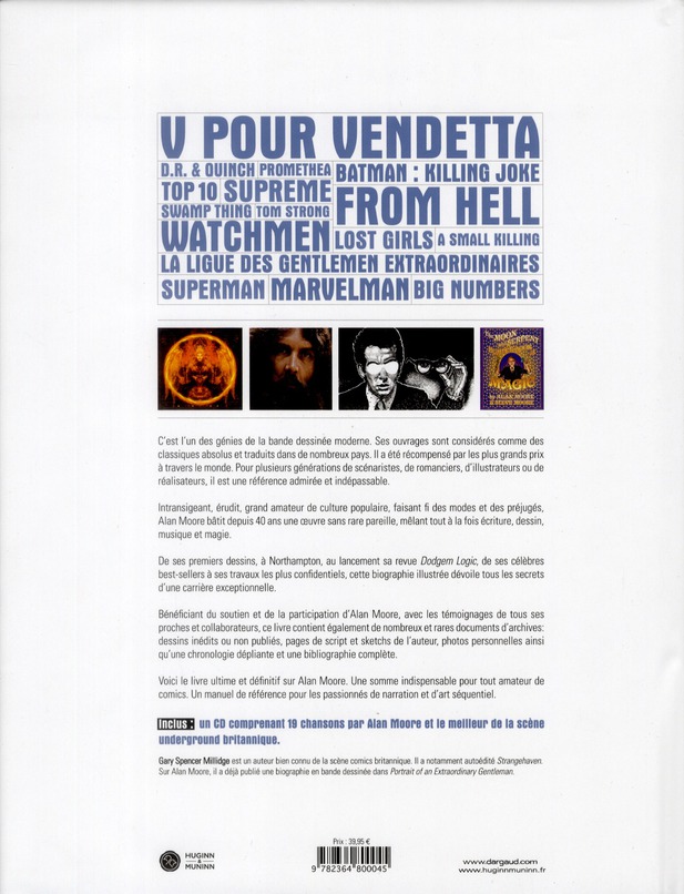 Alan Moore, une biographie illustrée - Extrait 1