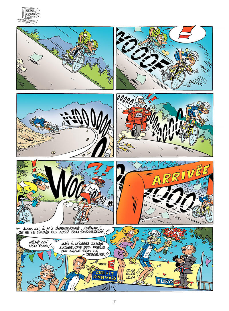 Vélomaniacs (Les) 5 - Extrait 1