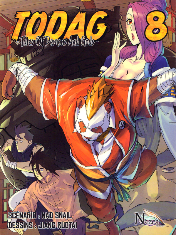 Todag - Tales of demons and gods 8 - Série Todag - Tales of demons and gods par Mad Snail et Jiang Ruotai - Couverture