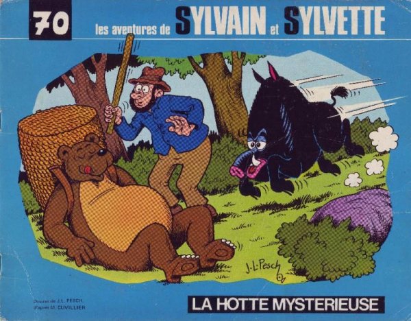 Hotte mystérieuse (La) - Série Sylvain et Sylvette par Jean-Louis Pesch - Couverture