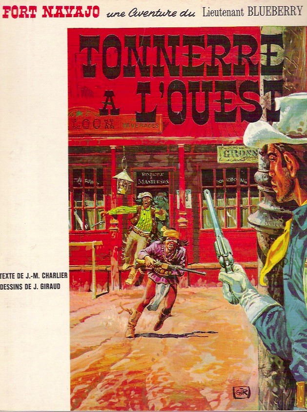 Tonnerre à l'ouest - Série Blueberry - 9782205001716