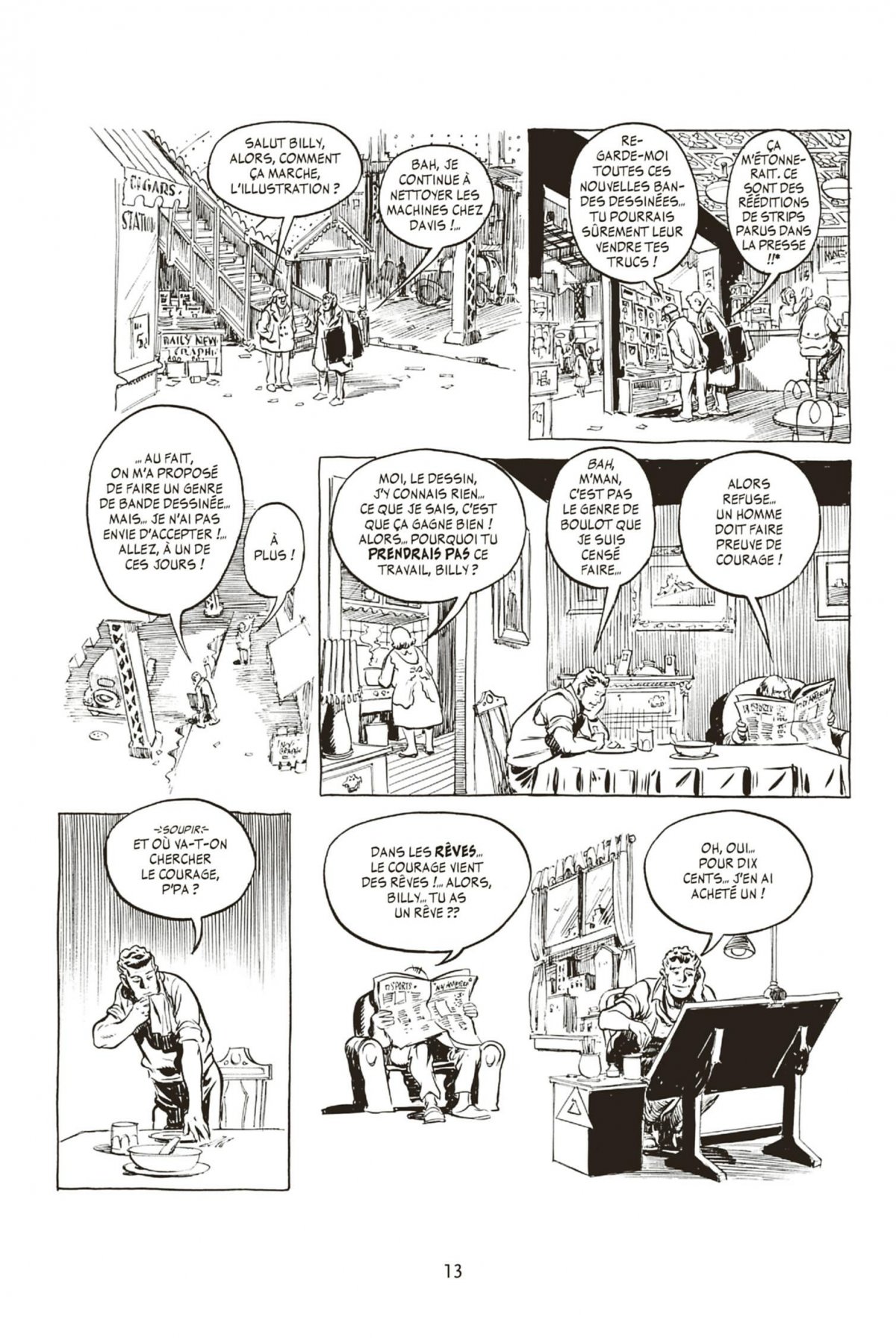 Will Eisner - Itinéraires d'un rêveur - Extrait 1